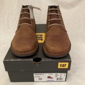 CAT Transform 2.0 men's chukka boot Dark Beige Size 10